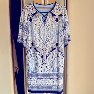 Coastal Cowgirl Dress SANDRA DARREN Textured 2X